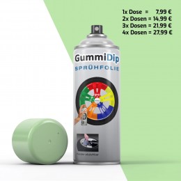 Gummi Dip Sprühfolie - Leucht Effekt matt - Effekt Spray
