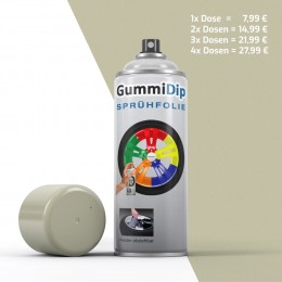 Gummi Dip Sprühfolie - Tarn Hautfarben matt - Camo-Spray
