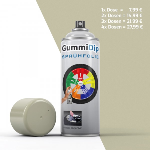 Gummi Dip Sprühfolie - Tarn Hautfarben matt - Camo-Spray