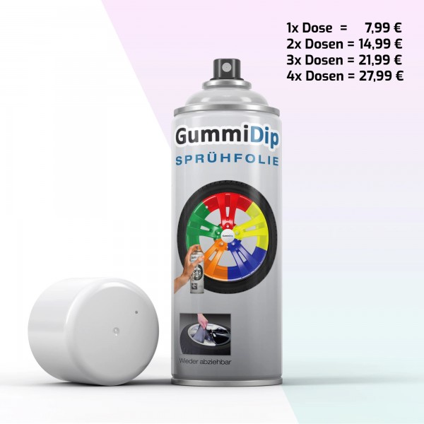 Gummi Dip Sprühfolie - Perl Effekt matt - Effekt Spray