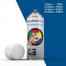 Gummi Dip Sprühfolie - signalblau matt - Spray  