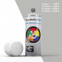 Gummi Dip Sprühfolie - Transparent glänzend - Spray