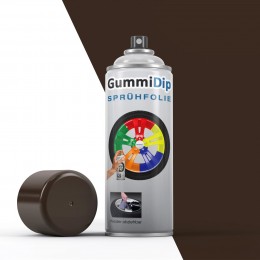 Gummi Dip Sprühfolie - Tarn Braun matt - Camo-Spray