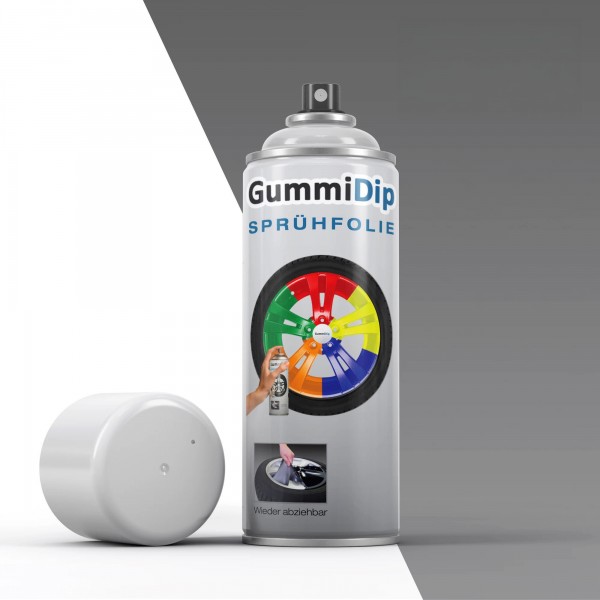 Gummi Dip Sprühfolie - Silber-Metallic matt - Effekt Spray