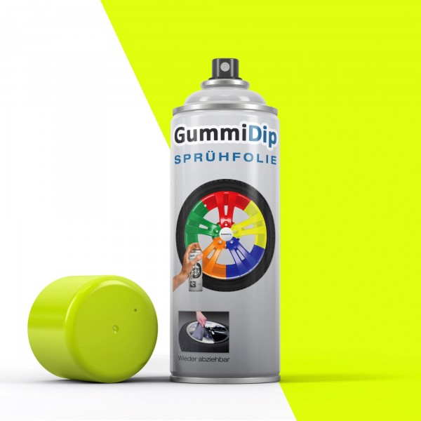 Gummi Dip Sprühfolie - Neon-Gelb matt - Blaze Spray Gummi Dip Sprühfolie - Neon-Gelb matt - Blaze Spray