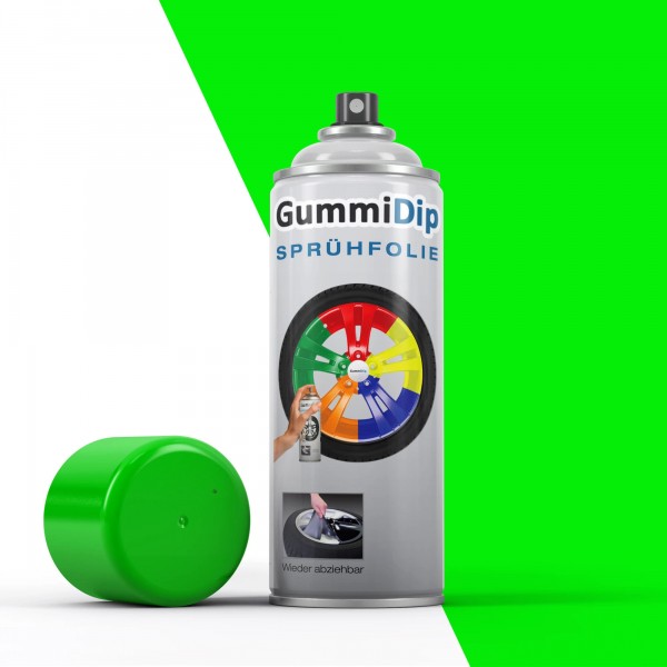 Gummi Dip Sprühfolie - Neon-Grün matt - Blaze Spray