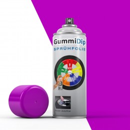 Gummi Dip Sprühfolie - Neon-Lila matt - Blaze Spray