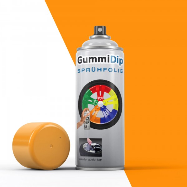 Gummi Dip Sprühfolie - Neon-Orange matt - Blaze Spray
