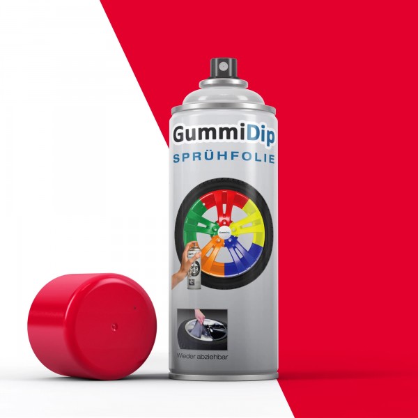 Gummi Dip Sprühfolie - Neon-Rot matt - Blaze Spray