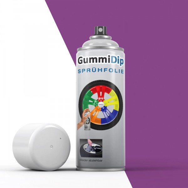 Gummi Dip Sprühfolie - violett matt - Spray  