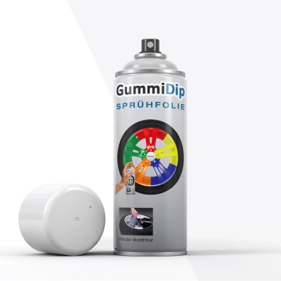 Gummi Dip Sprühfolie - weiss matt - Spray Gummi Dip Sprühfolie - weiss matt - Spray