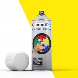 Gummi Dip Sprühfolie - zinkgelb matt - Spray  
