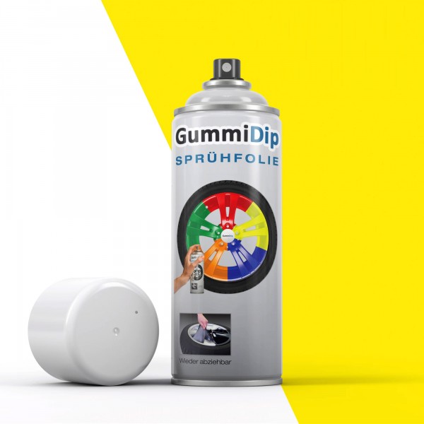 Gummi Dip Sprühfolie - zinkgelb matt - Spray  